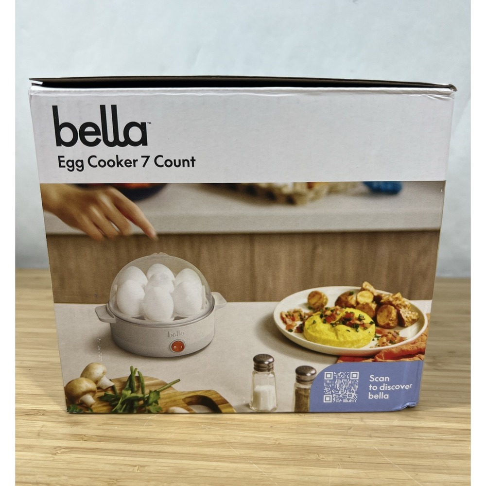 NEW bella Electric Egg Cooker 7 Eggs Capacity Tray Single Stack for Poached.‎